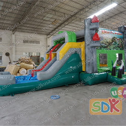 GWC-046 Jurassic Dual Lane Wet/Dry Combo