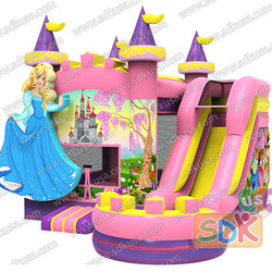 GWC-060 Princess bounce house