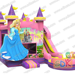 GWC-060 Princess bounce house