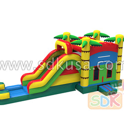 GWC-9 Palm trees water combo