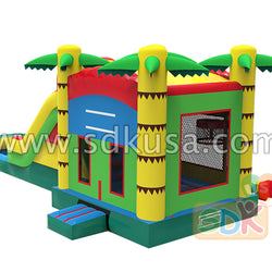 GWC-009 Palm trees water combo