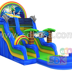 GWS-001 Surfing water slide