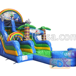 GWS-001 Surfing water slide