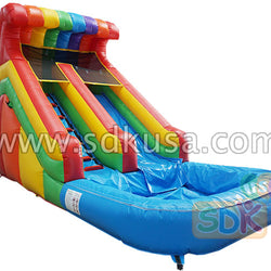 GWS-104 Rainbow water slide