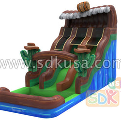 GWS-106 Inflatable water slide