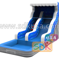 GWS-107 inflatable water slide