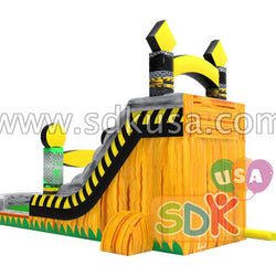 GWS-012 Toxic Run water slide