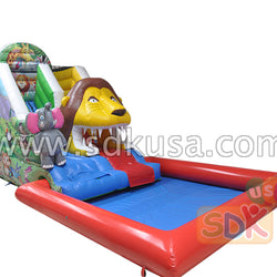 GWS-132 Rainforest water slide