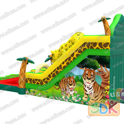 GWS-146 Jungle dual water slide