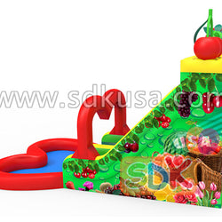 GWS-157 Fruits water slide