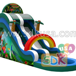 GWS-167 Rainforest water slide