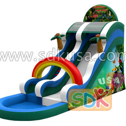 GWS-167 Rainforest water slide
