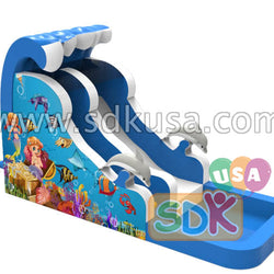 GWS-211 inflatable wave slide
