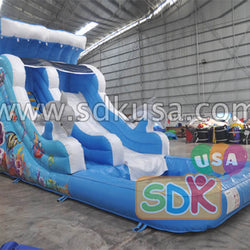 GWS-211 inflatable wave slide
