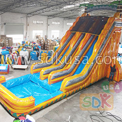 GWS-022 24' High dual water slide