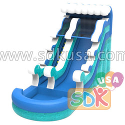 GWS-222 Sparkle blue waterslide