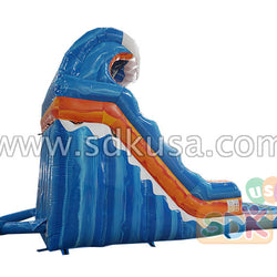 GWS-234 Blue wave water slide