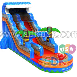 GWS-237 Blue water slide