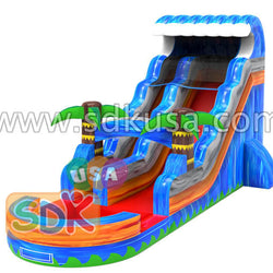 GWS-237 Blue water slide