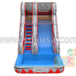 GWS-239 Fire water slide