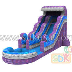 GWS-241 Purple water slide