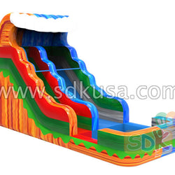 Ice n fire water slide