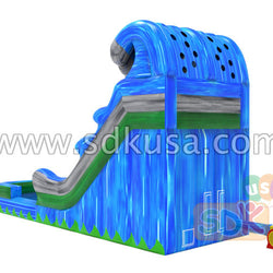 Crab water slide
