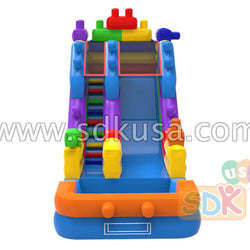 Building block water slide---GWS-272