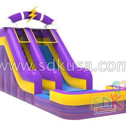 Lightning water slide---GWS-273
