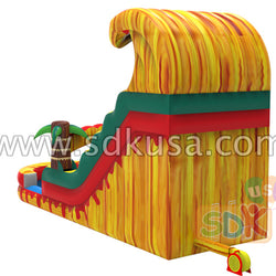GWS-281 Fire water slide