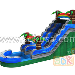 GWS-283 Palm tree water slide