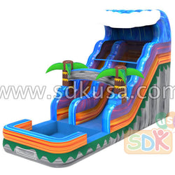 GWS-286 Inflatable water slide