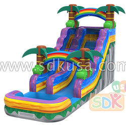 GWS-290 Inflatable water slide