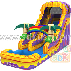 GWS-291 Inflatable water slide
