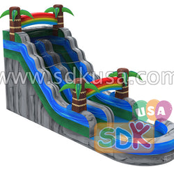 GWS-296 Rainbow water slide