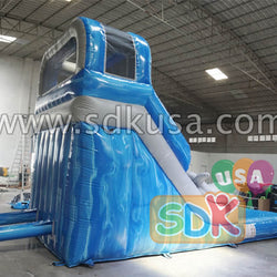 GWS-304 Inflatable dolphin water slide