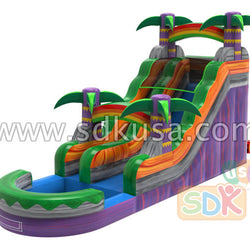 GWS-317 Purple water slide