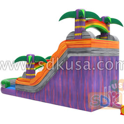 GWS-317 Purple water slide