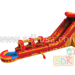GWS-321 Lava water slide n slip
