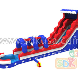 GWS-325 Captain America water slide n slip