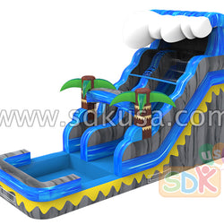 GWS-327 Big wave water slide