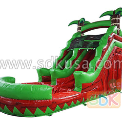 GWS-341 Jungle trees water slide