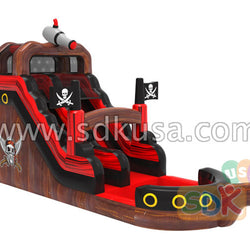 GWS-347 Pirate ship water slide