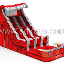GWS-350 Red wave water slide