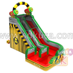 GWS-352 Nuclear toxic curved water slide