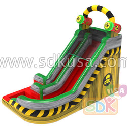 GWS-352 Nuclear toxic curved water slide