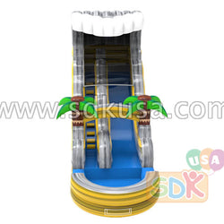 GWS-356 Palm trees water slide