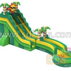 GWS-369 Sunshine curved water slide