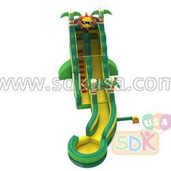 GWS-369 Sunshine curved water slide