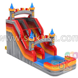 GWS-371 Castle water slide
